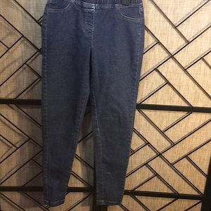 HANNA ANDERSSON DENIM SKINNY FIT JEGGINGS SIZE 12